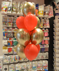 SACHETS DE BALLONS LATEX ROUGE 28/30CM