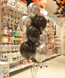 SACHETS DE BALLONS LATEX NOIR 28/30CM