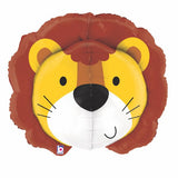 BALLON TETE DE LION 3D 63CM