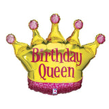 BALLON BIRTHDAY QUEEN 76CM