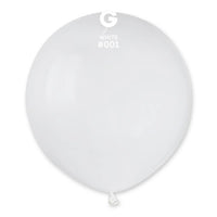 SACHET 10 BALLONS LATEX BLANC 48CM