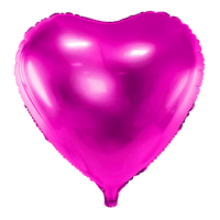 BALLON CŒUR 45CM FUSCHIA