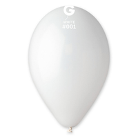 SACHETS DE BALLONS LATEX BLANC 28/30CM