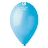 SACHETS DE BALLONS LATEX LIGHT BLUE 28/30CM