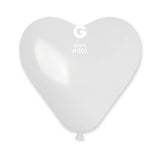 SACHET 5 BALLONS COEUR LATEX 28/30CM