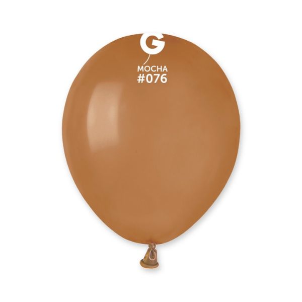 SACHET 50 BALLONS LATEX MOCHA 13CM