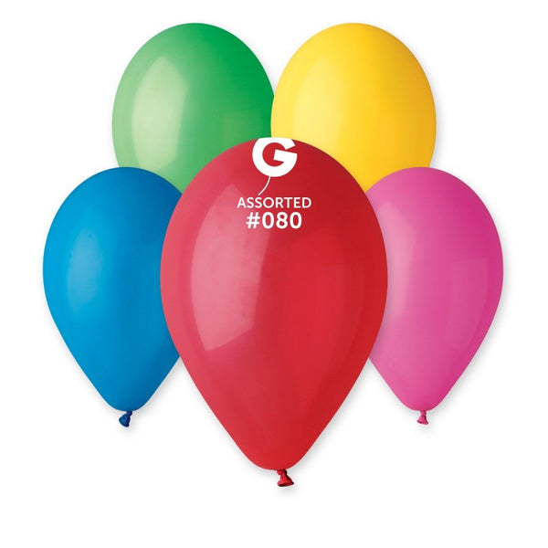 SACHETS DE BALLONS LATEX MULTICOLORE 28/30CM